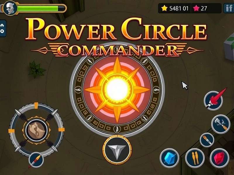 Power Circle Commander Game Screenshot
